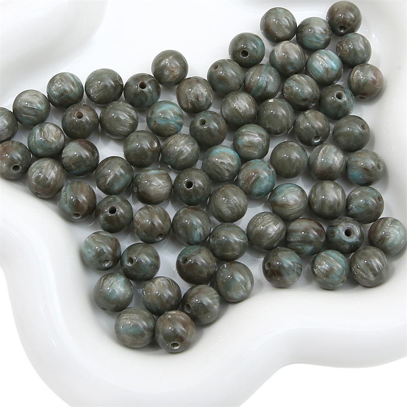 grey blue 8mm 20 PCS/pack