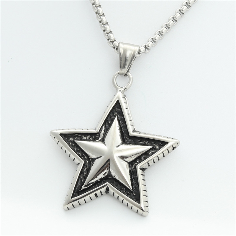 Silver pendant with chain 3.0 * 60cm