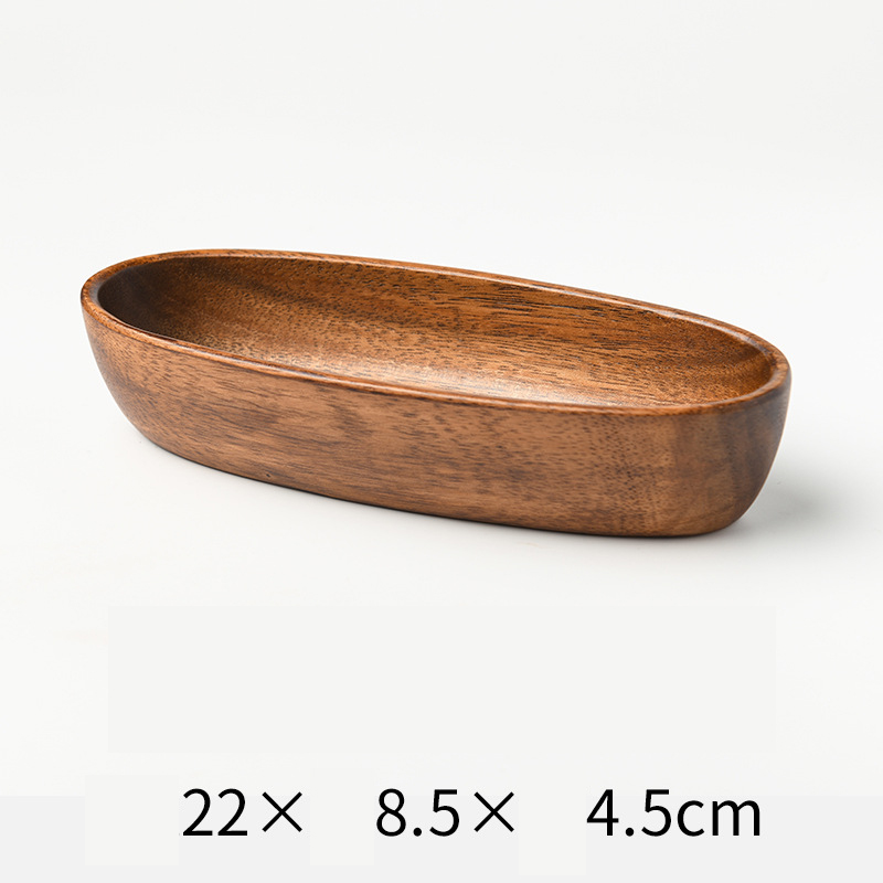 Boat type dry fruit tray 22x8.5x4.5CM