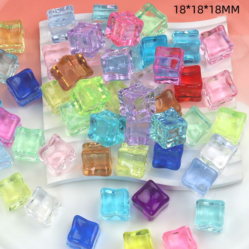 Color Square ice 18mm