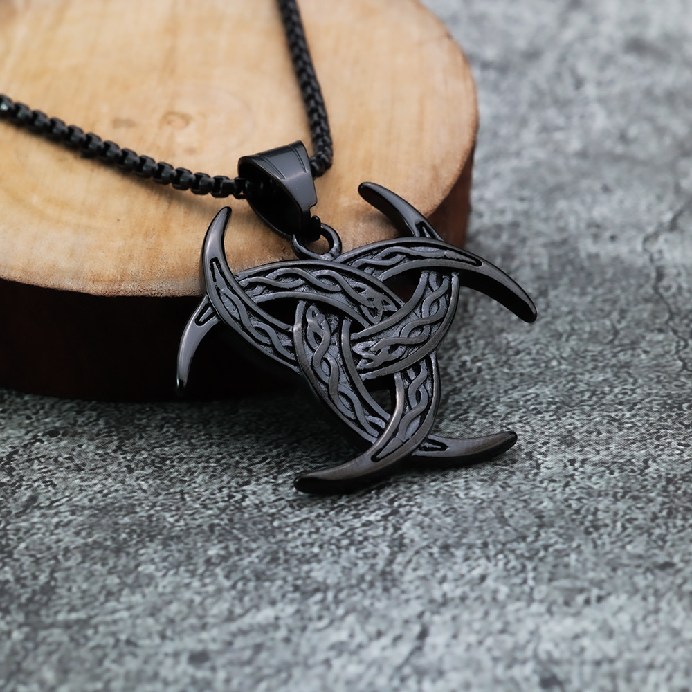 Single black pendant