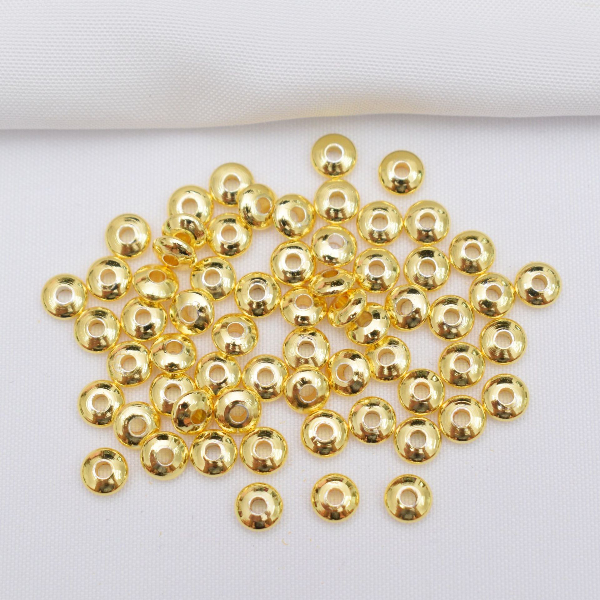 18k gold color 3mm