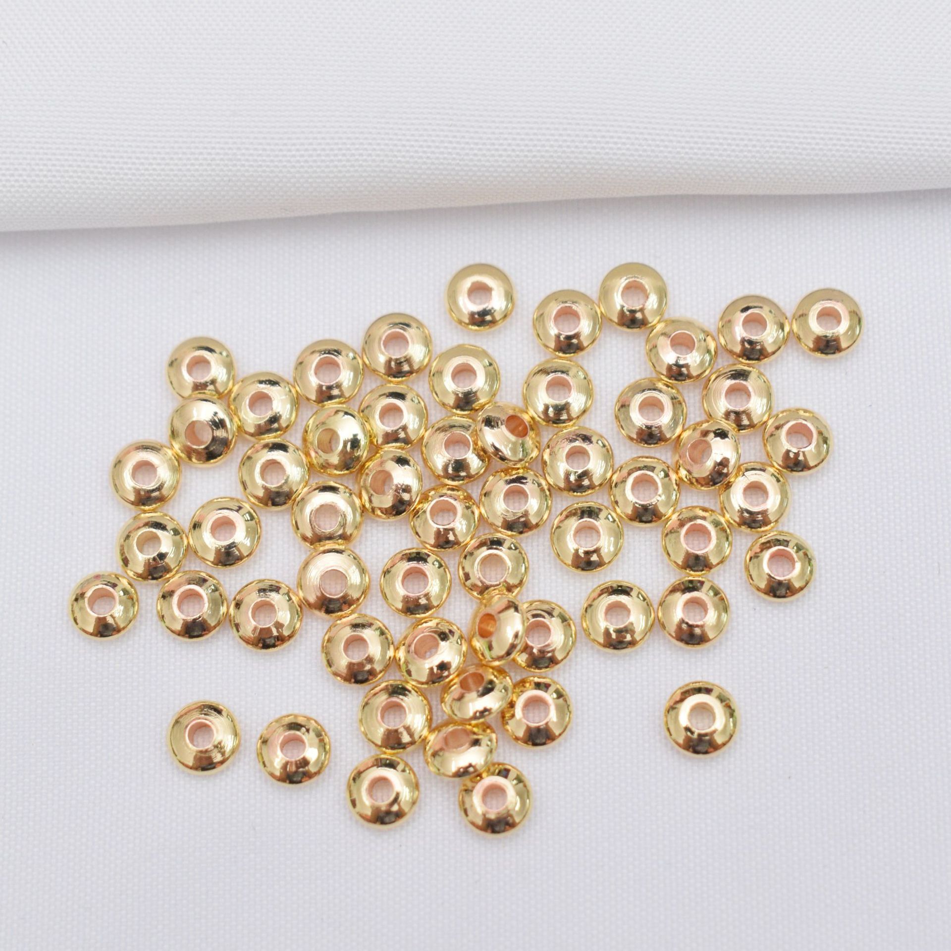 14k gold color 3mm