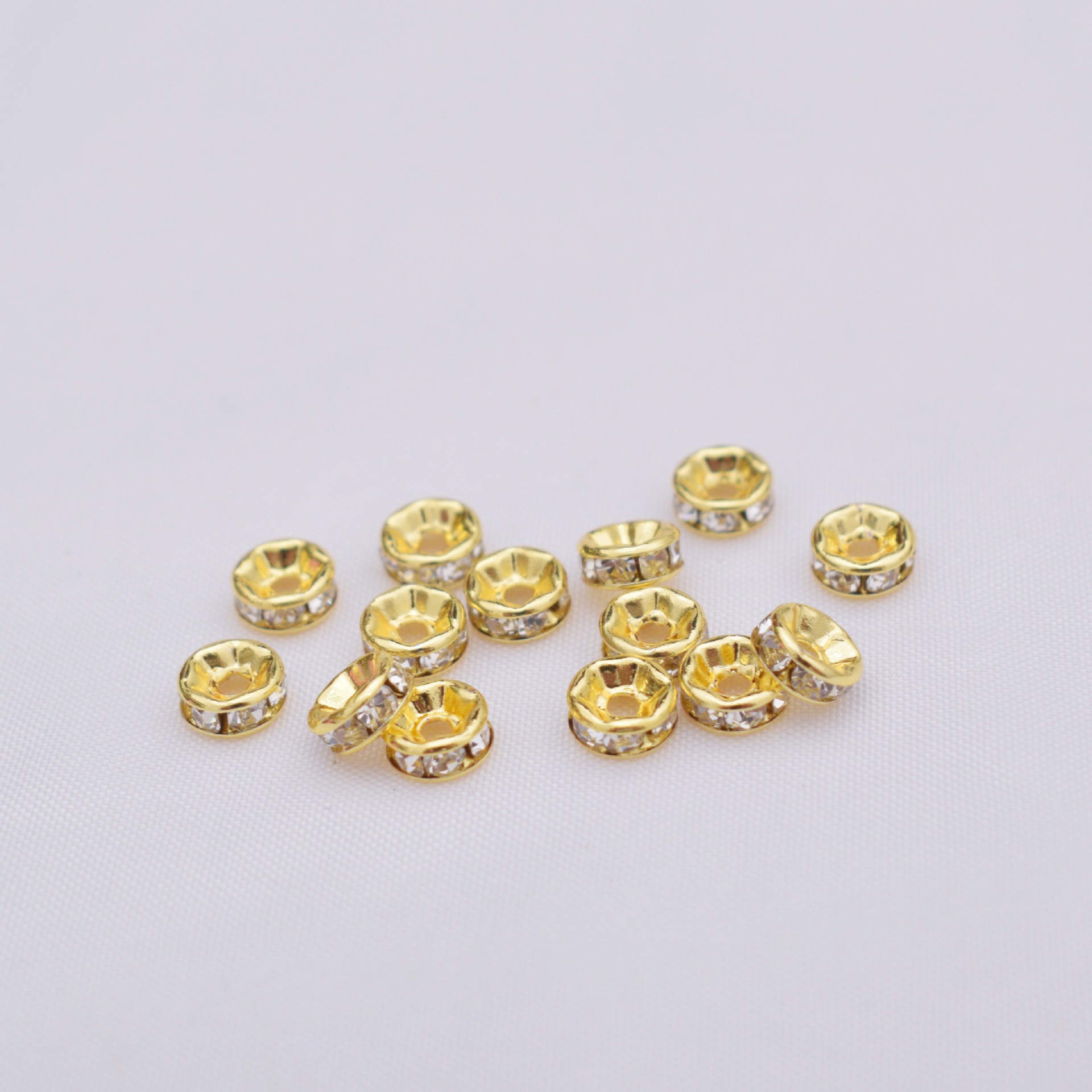 F3 6mm 18k gold color