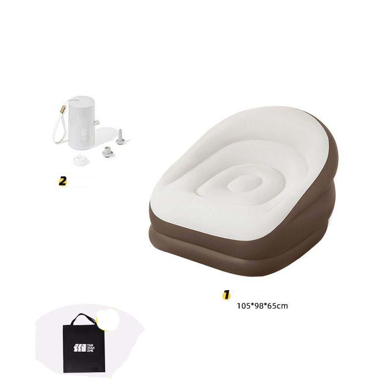 Inflatable sofa   electric storage pump