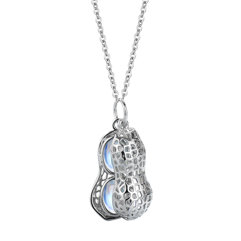 White gold (pendant) -10x20mm