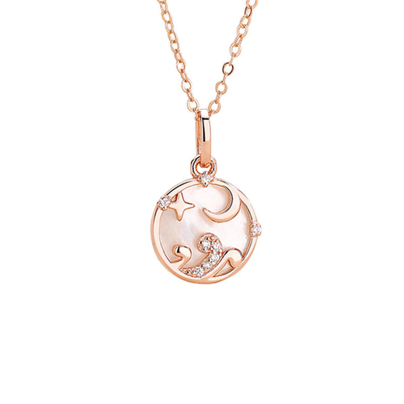 4:Rose Gold (Pendant) -11.8x11.5mm