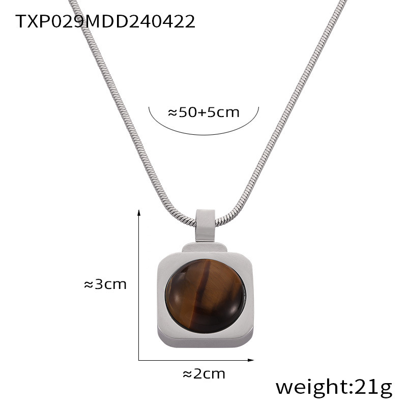 3:TXP029- Steel Tiger's Eye Stone