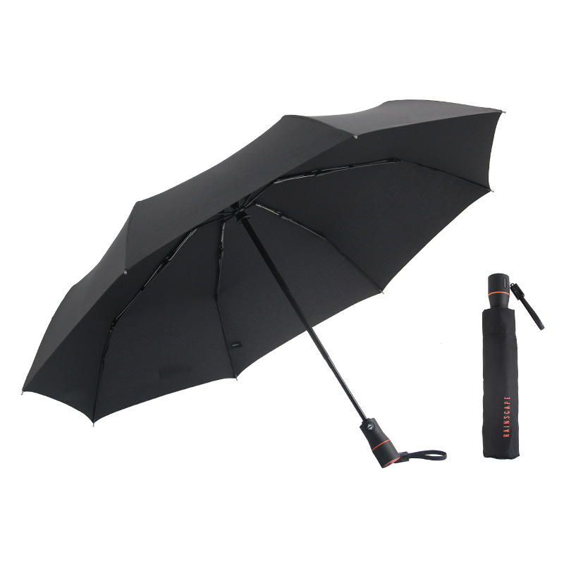 Vinyl umbrella black