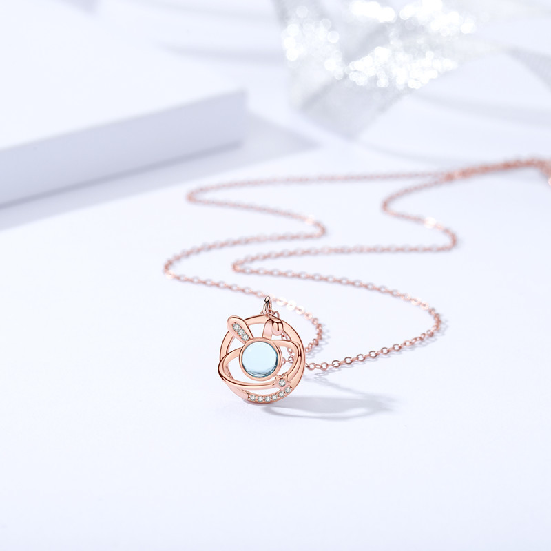 Rose gold (necklace) -40:5cm