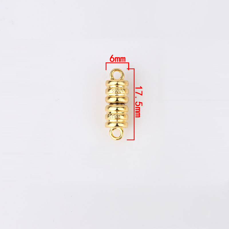 2:Yellow gold 6 mm