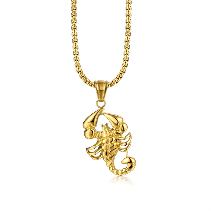 4:Gold with chain -60CM