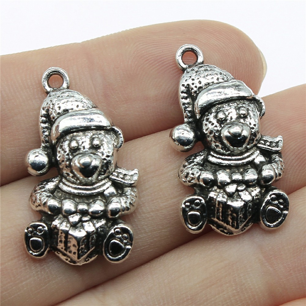 2 antique silver color