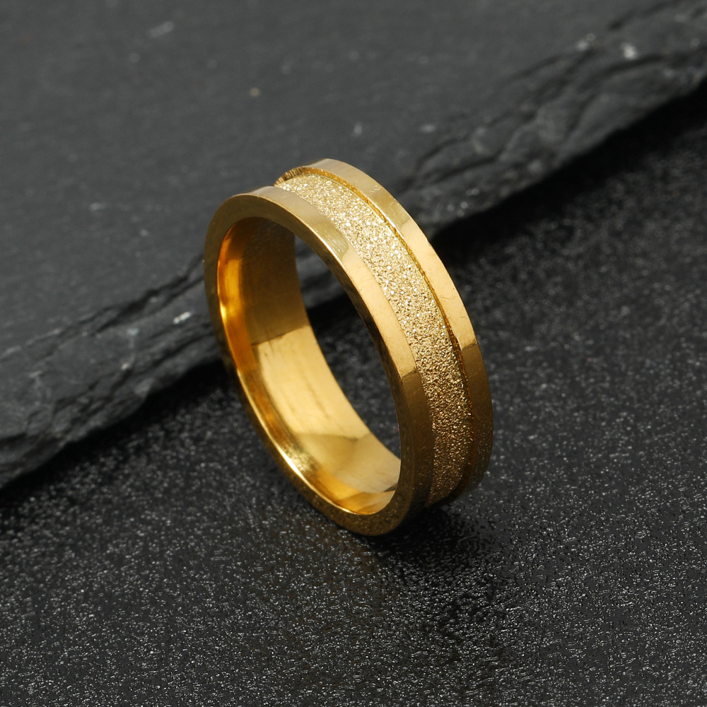 Gold wide line (6mm)