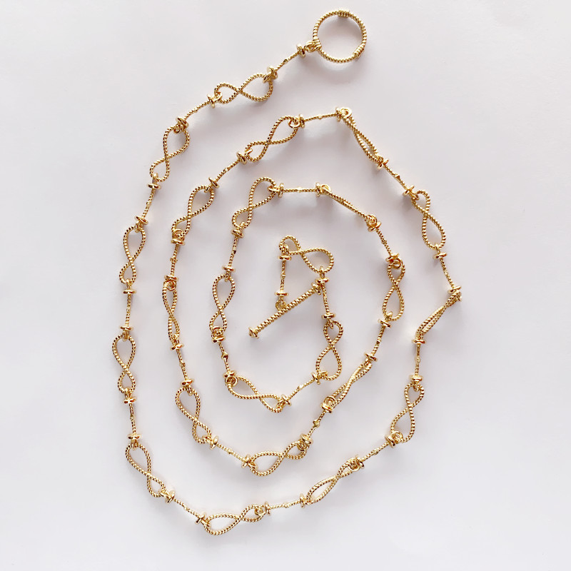 yellow gold-55.5cm