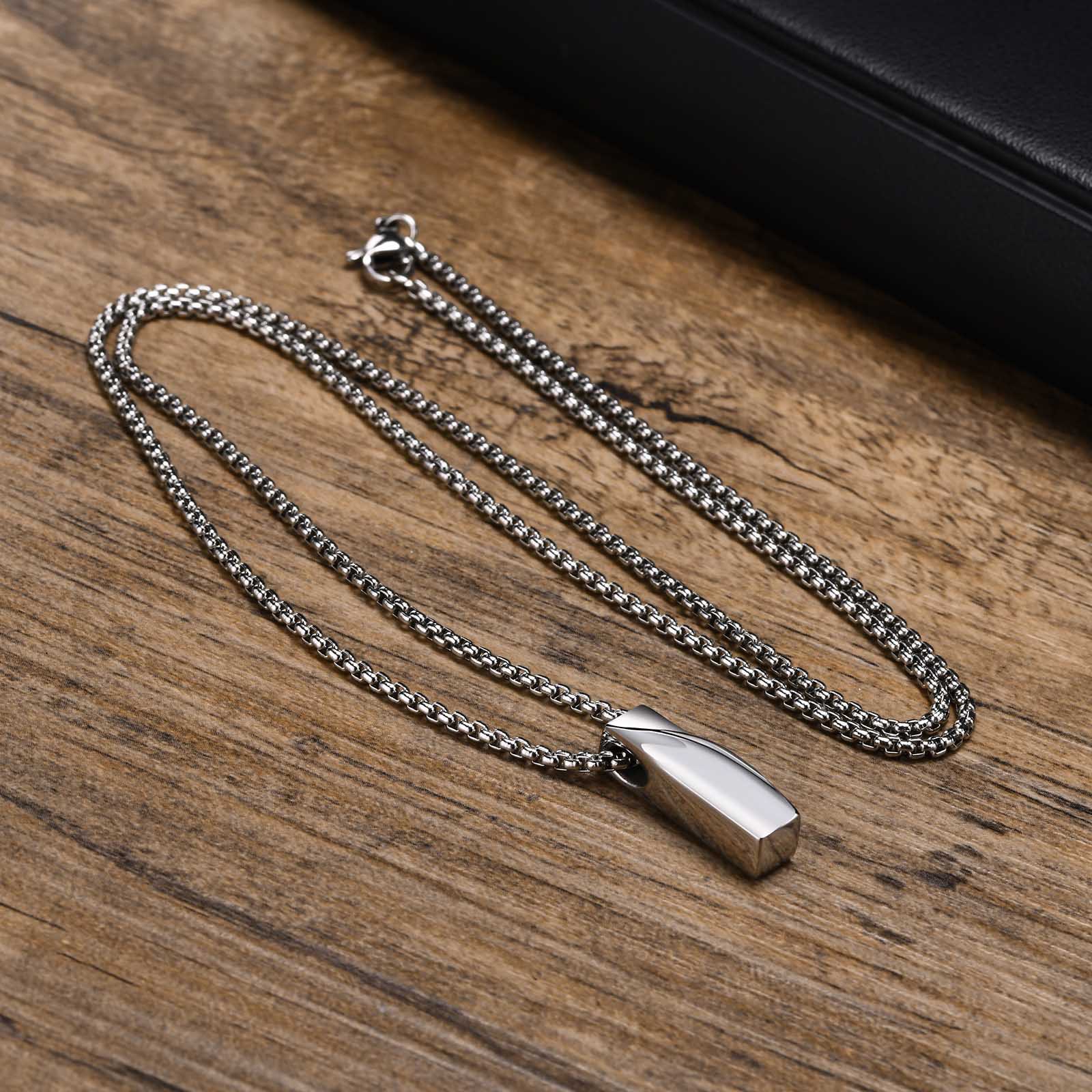 Steel necklace