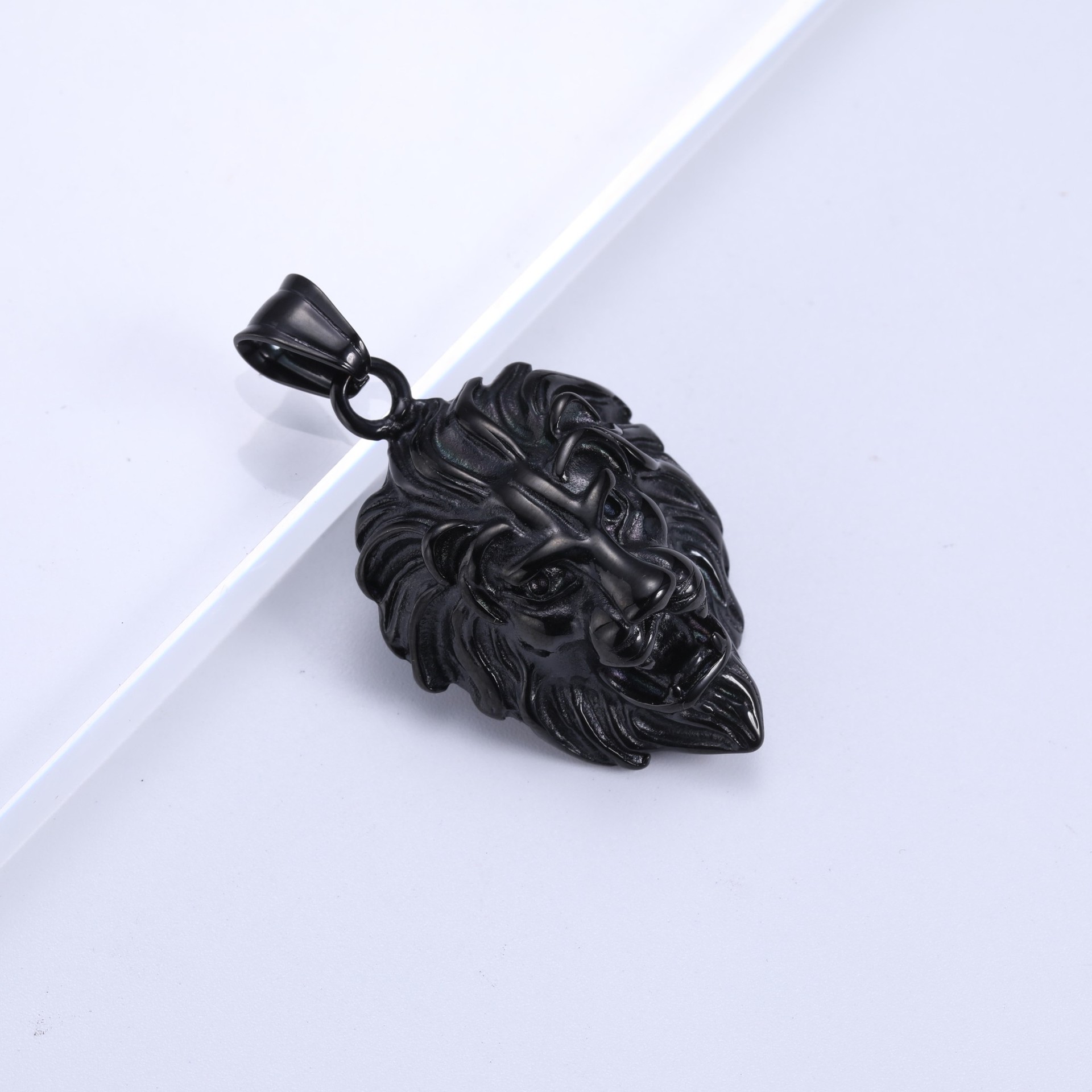 Black Single Pendant