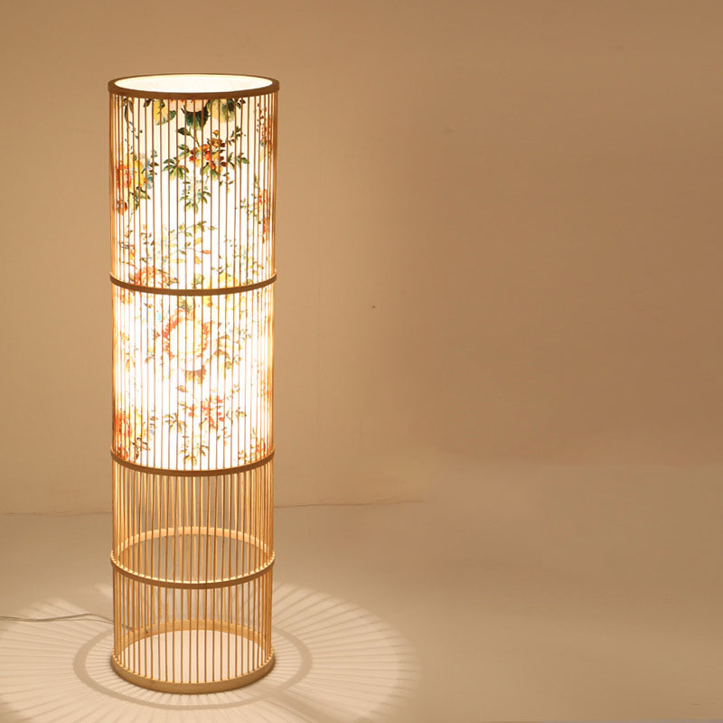 Floor lamp { flower blooming rich D }28*100cm