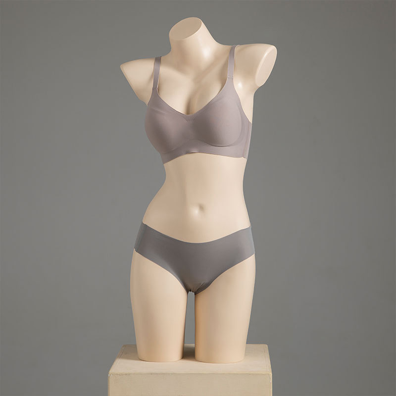 Skin tone oblique shoulder conjoined-Height 89cm, chest 85cm, waist 60cm, hip 89cm