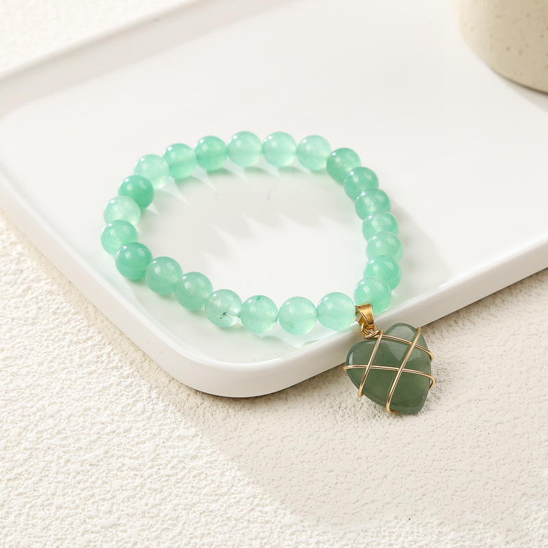 10:Green Aventurine  love gold