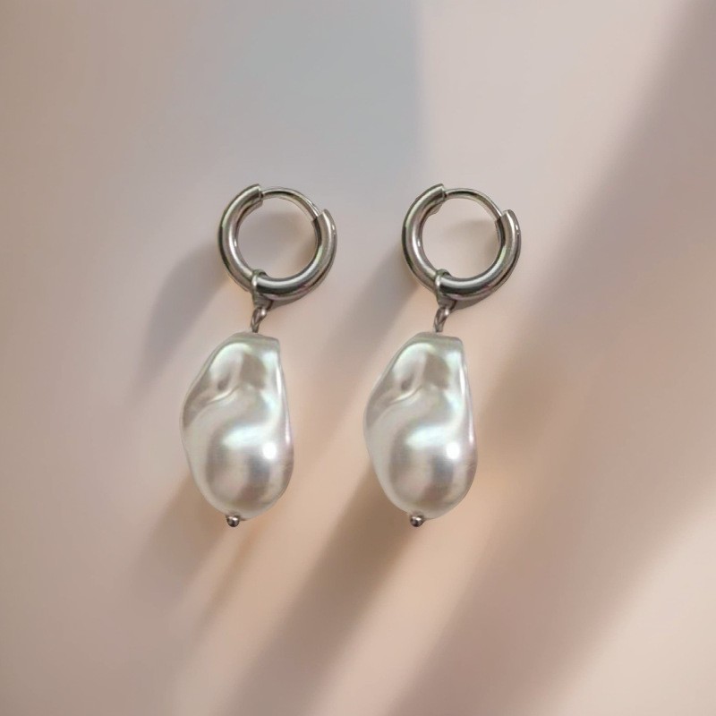 3.0*12mm steel large pearl