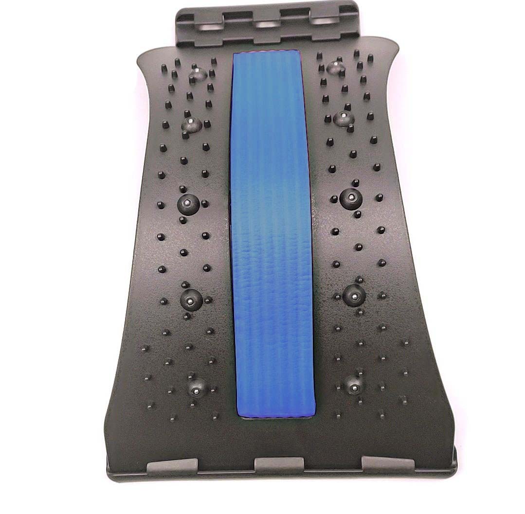 Magnetic lumbar spine apparatus blue