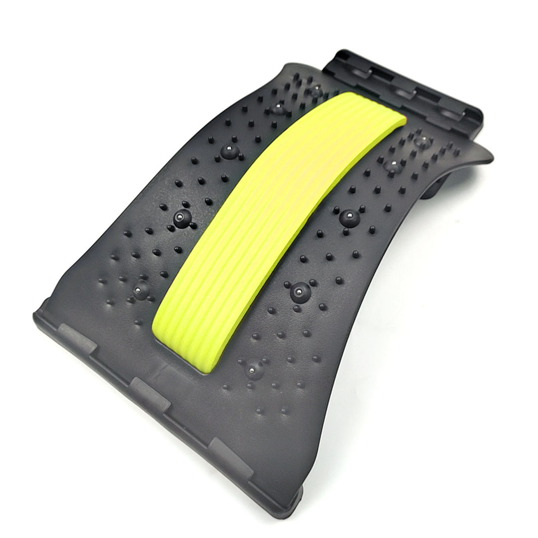 Magnetic lumbar spine apparatus yellow