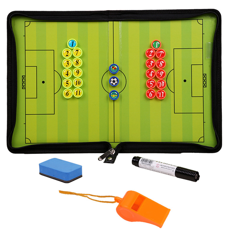 Football tactics board   Referee whistle