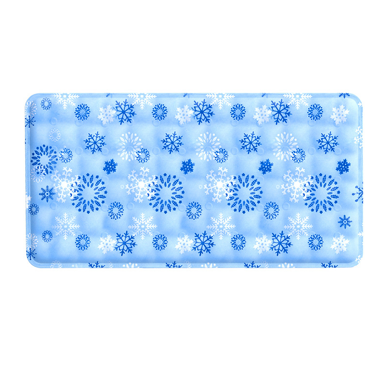 adults 50*150cm Blue Snowflakes