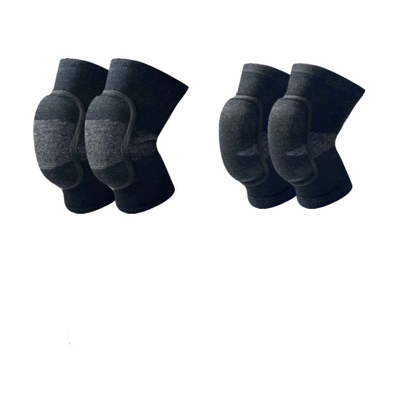 Knee pads adult carbon black XL size