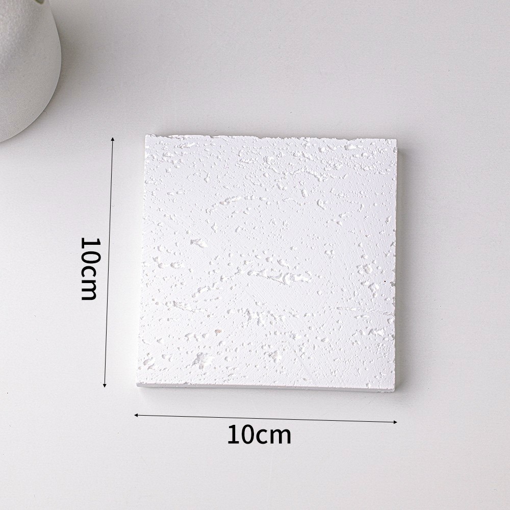 White gypsum cave stone 10*10cm