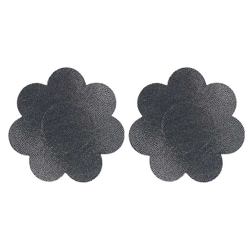 black Flower shape