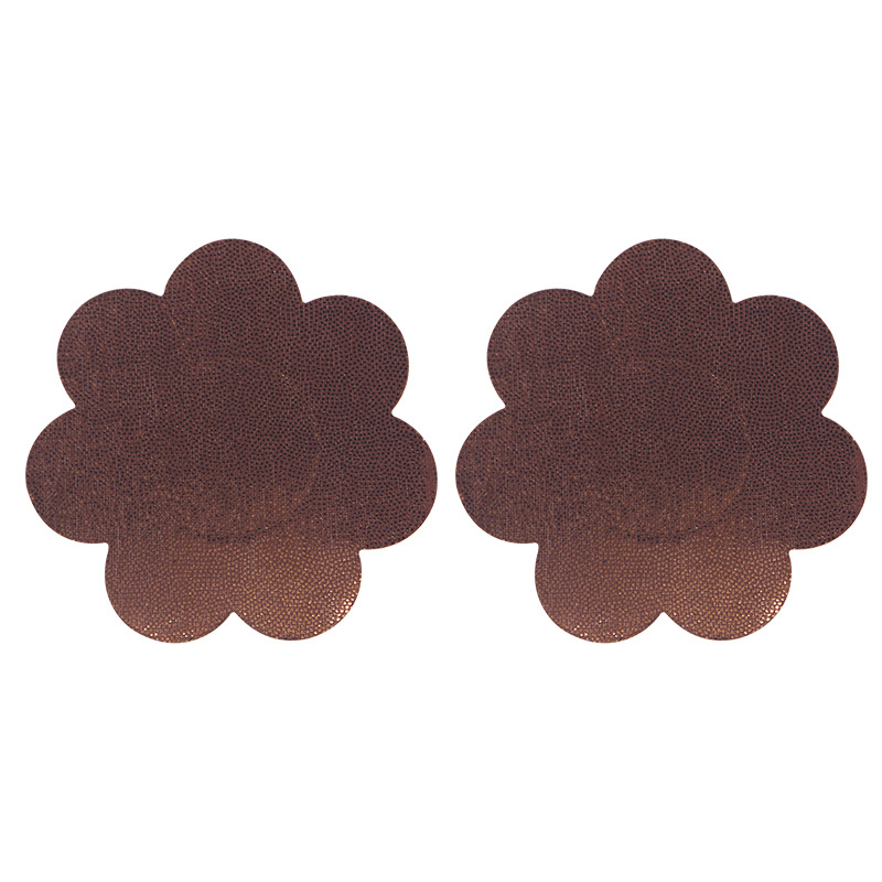 brown Flower shape