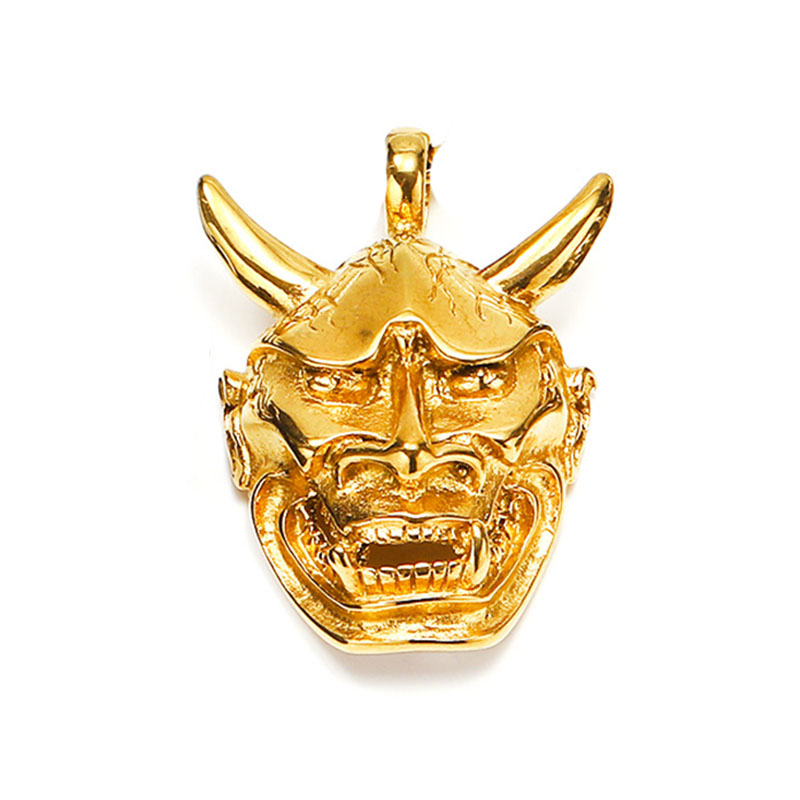 Gold single pendant