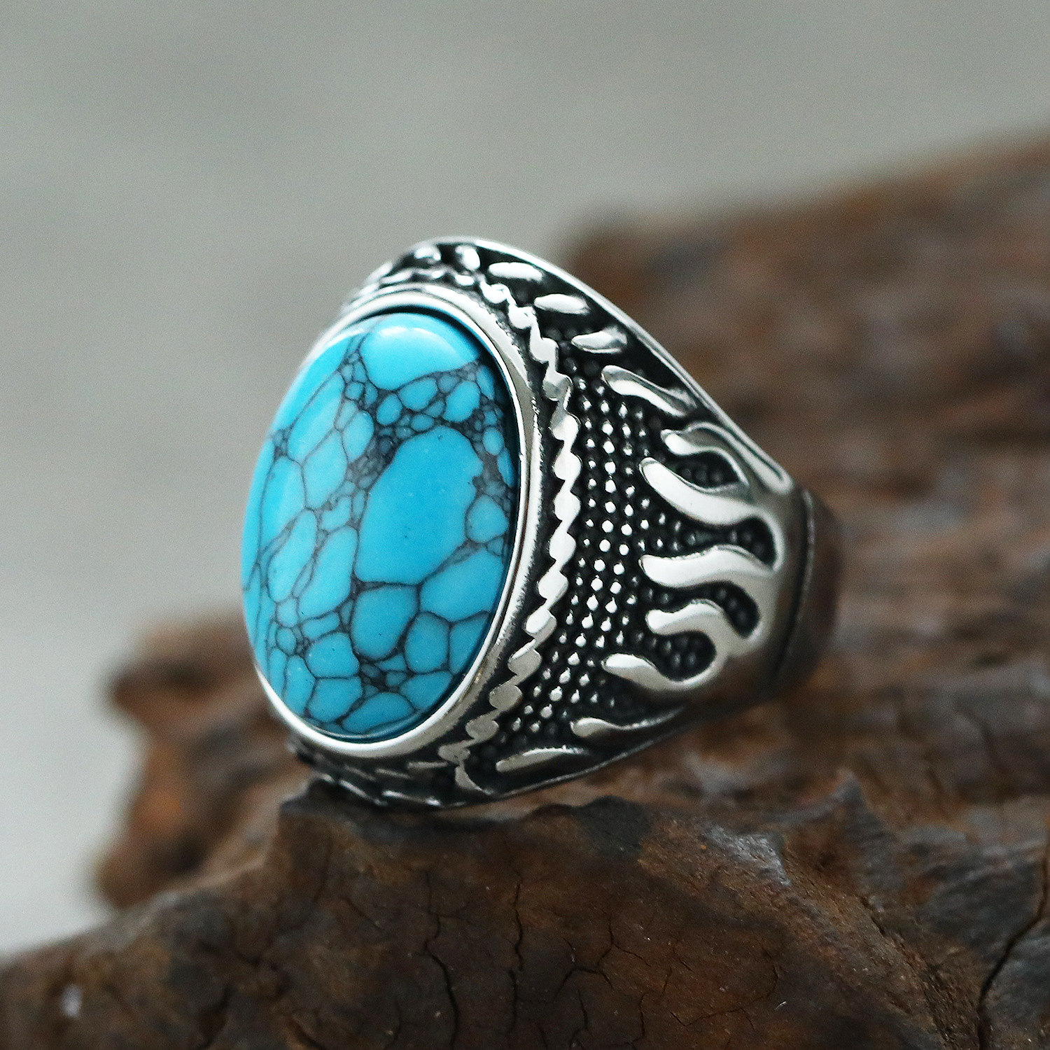 18:Steel blue turquoise