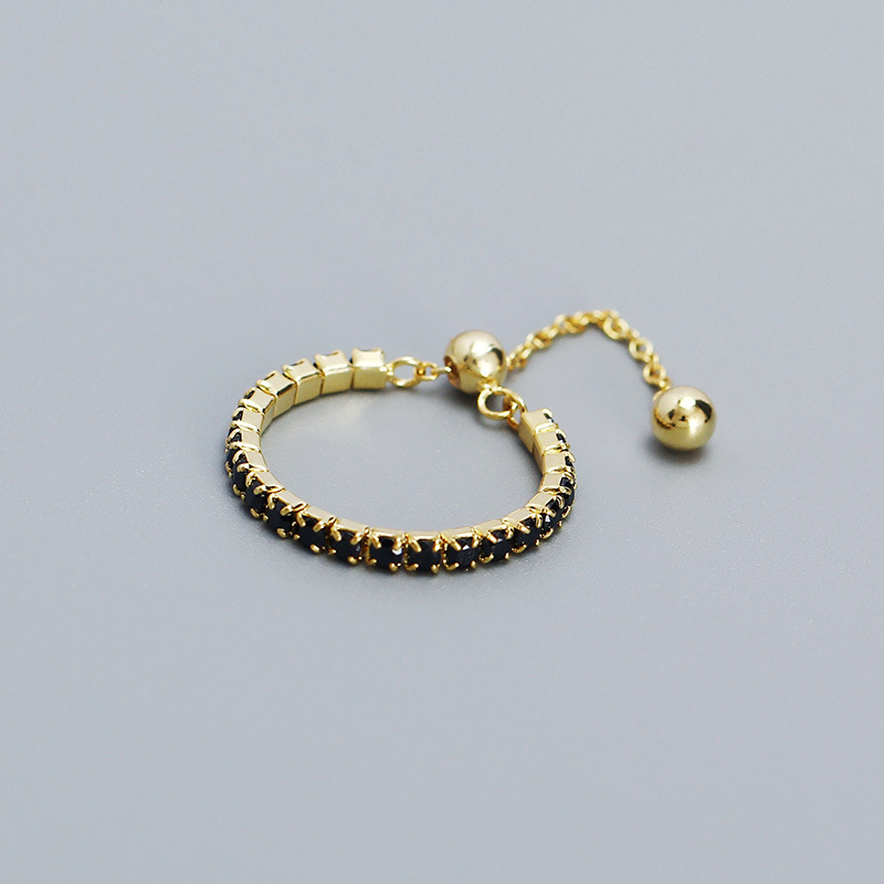 Yellow gold (Black stone)