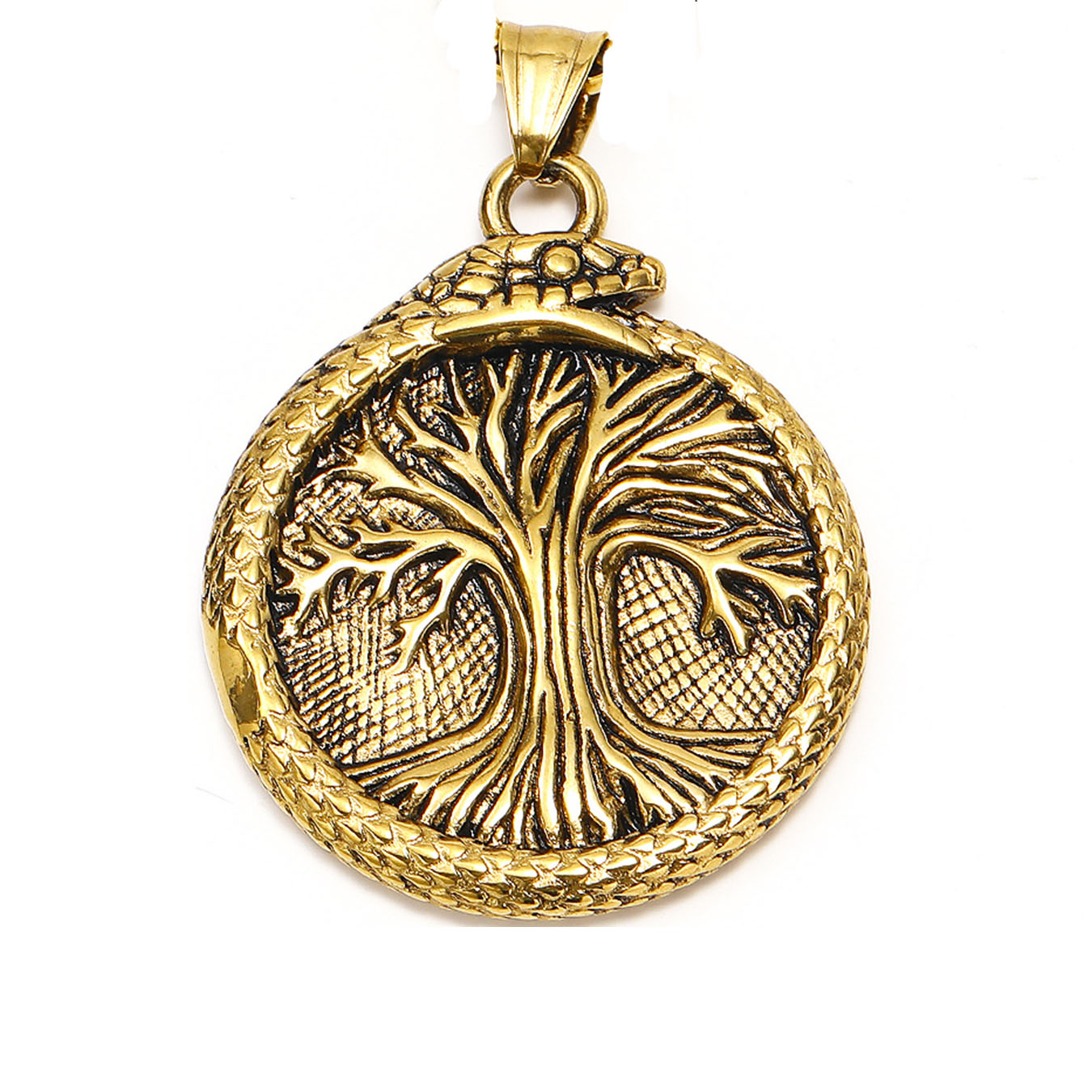 Gold style 1 single pendant