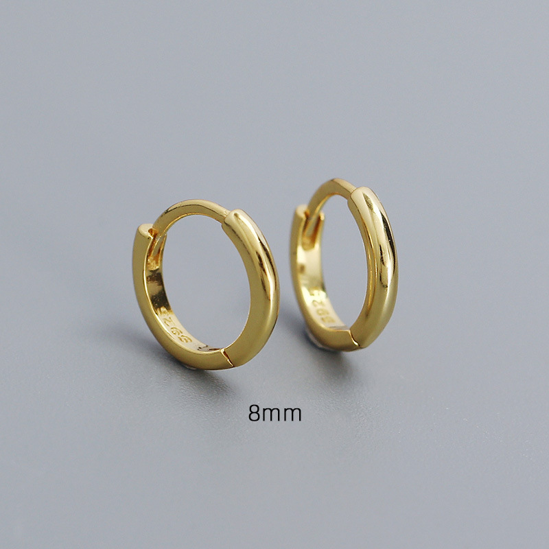 8mm yellow gold