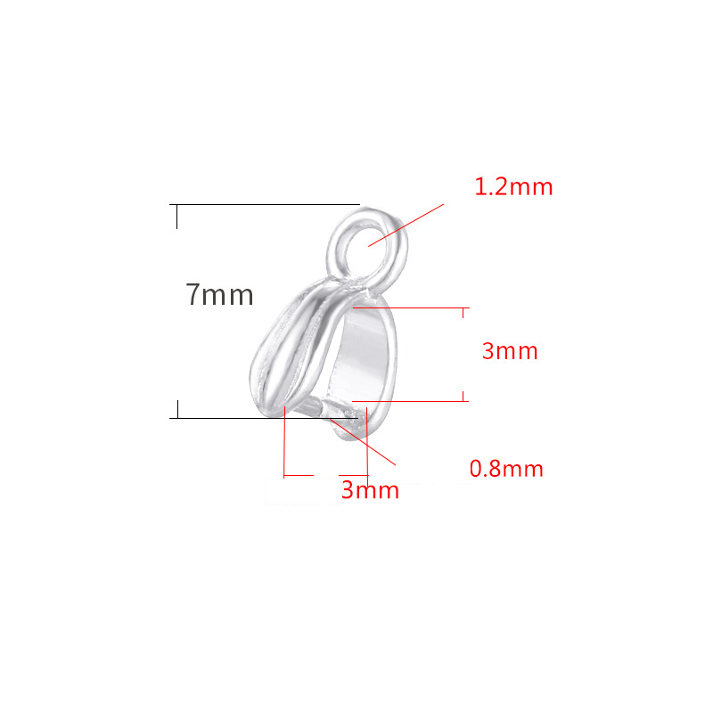 real platinum plated small size-7mm