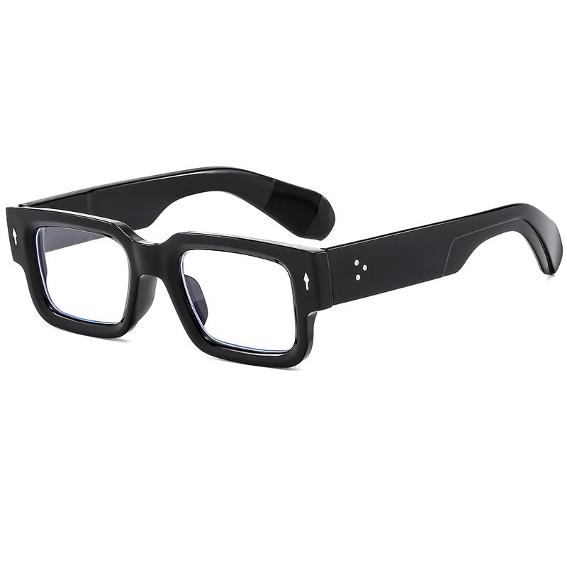 Black-framed flat lens