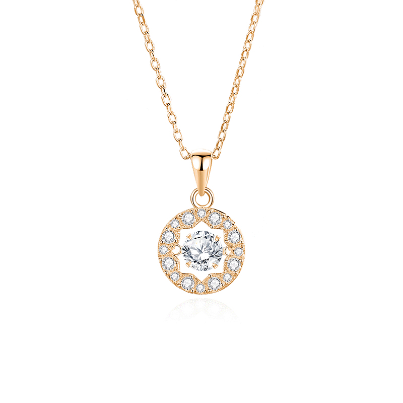 2:FDTD-024- Zircon White diamond rose gold