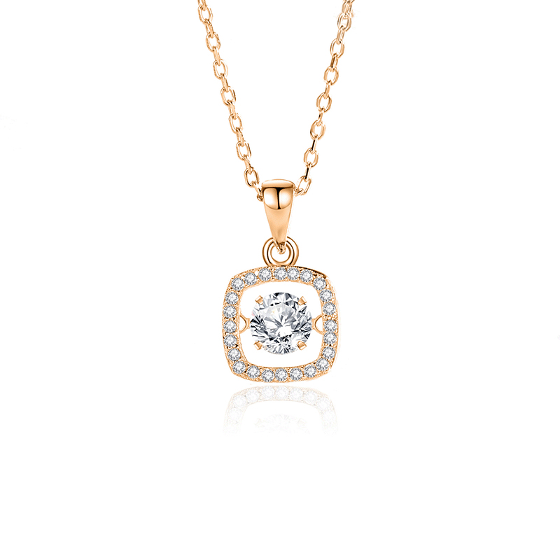 2:FDTD-038- Zircon white diamond rose gold