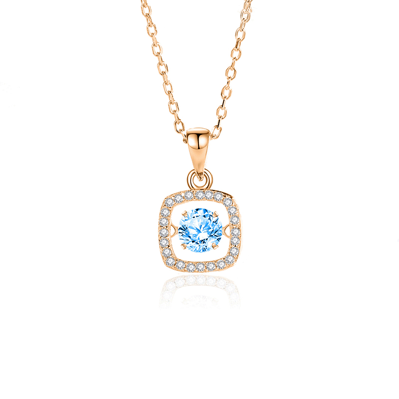 4:FDTD-038- Zircon Blue diamond rose gold