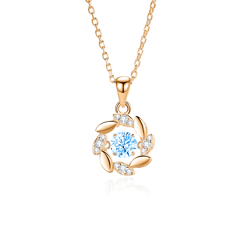 4:FDTD-028- Zircon Blue diamond rose gold