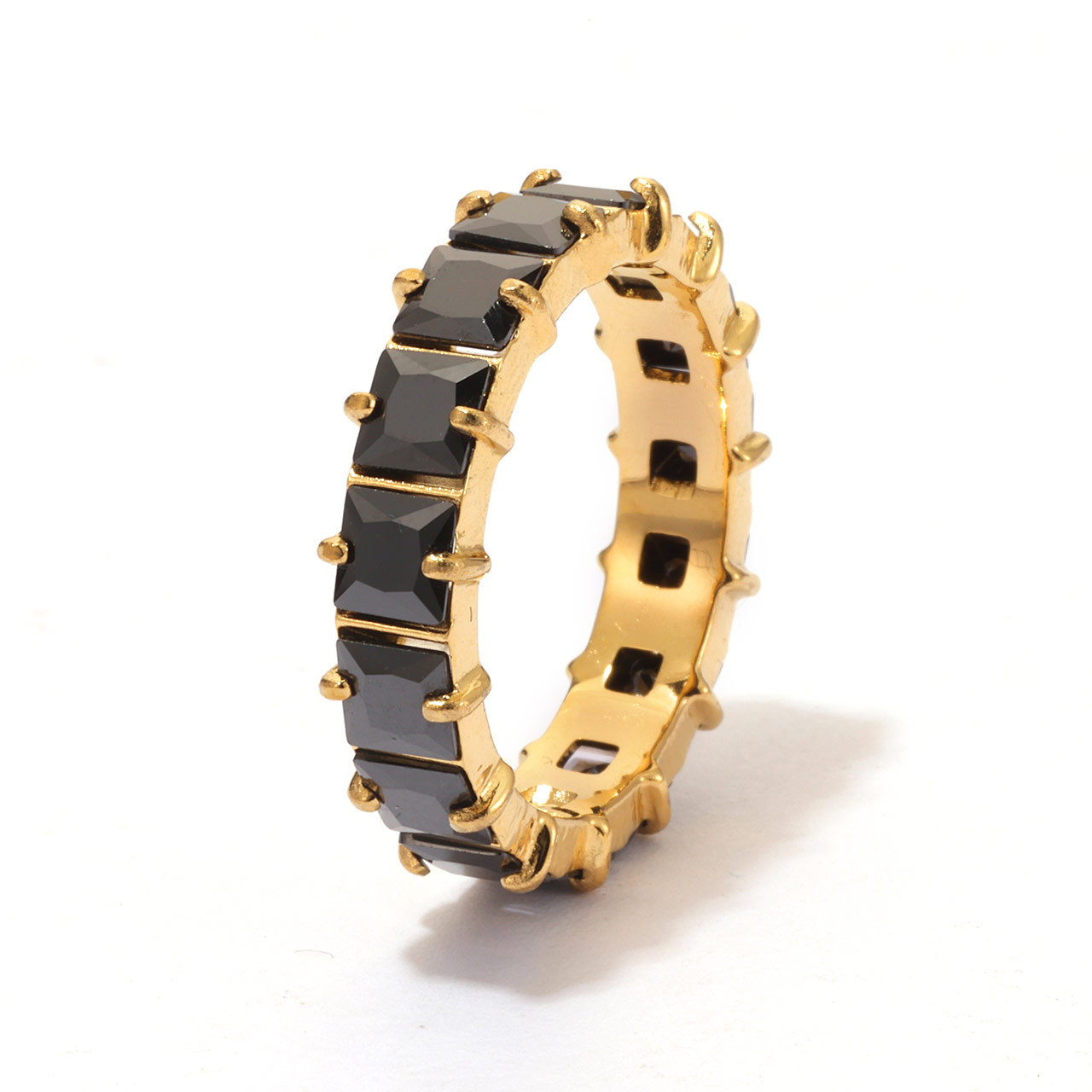 2:Gold - black zircon