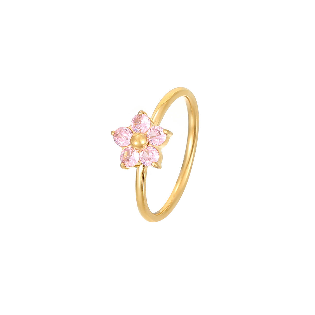 2:Gold - pink zircon