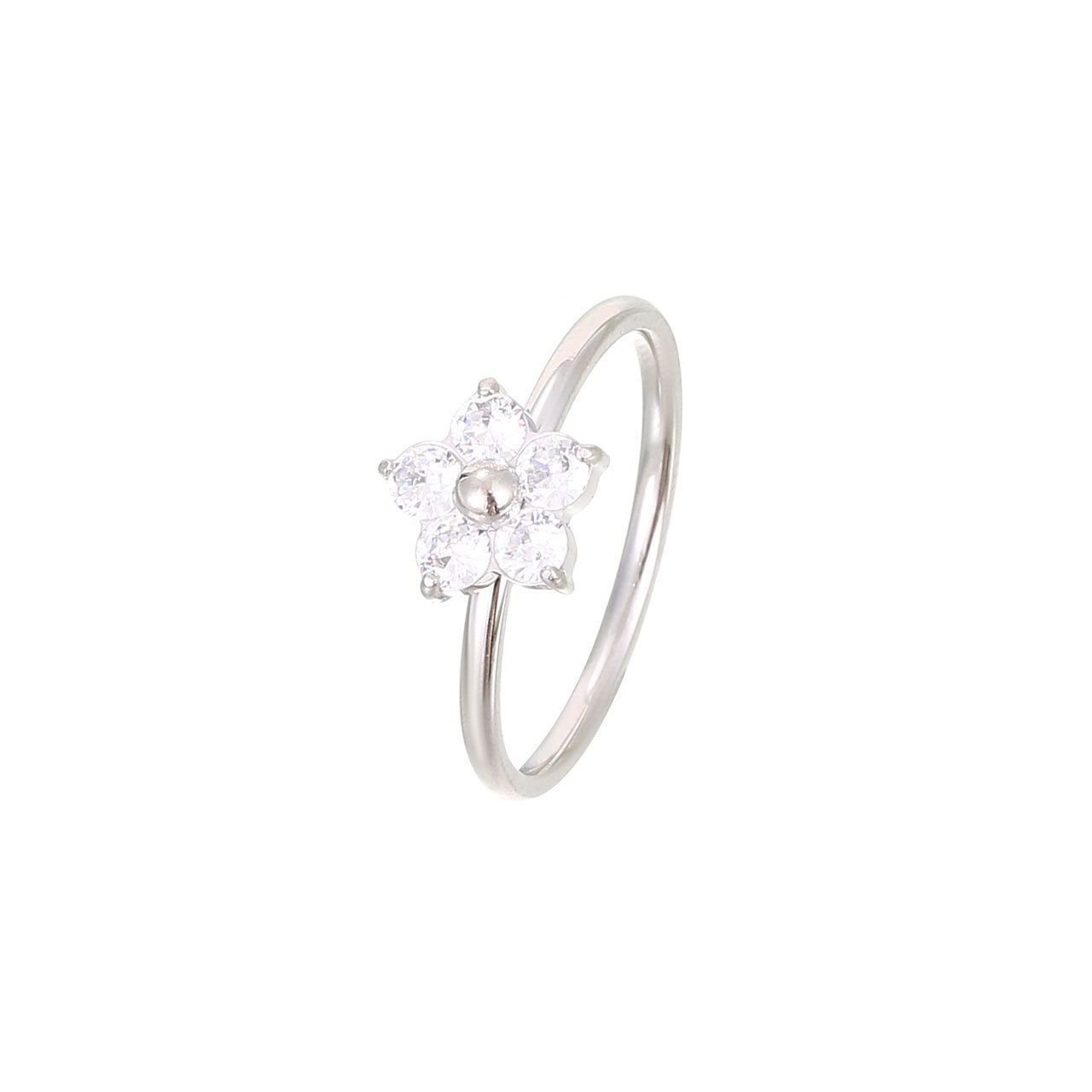 4:Platinum colour - clear zircon