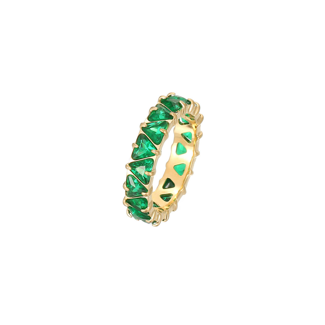 9:Gold - green zircon