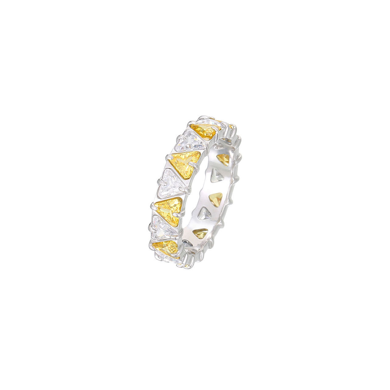 17:Platinum colour - yellow clear zircon