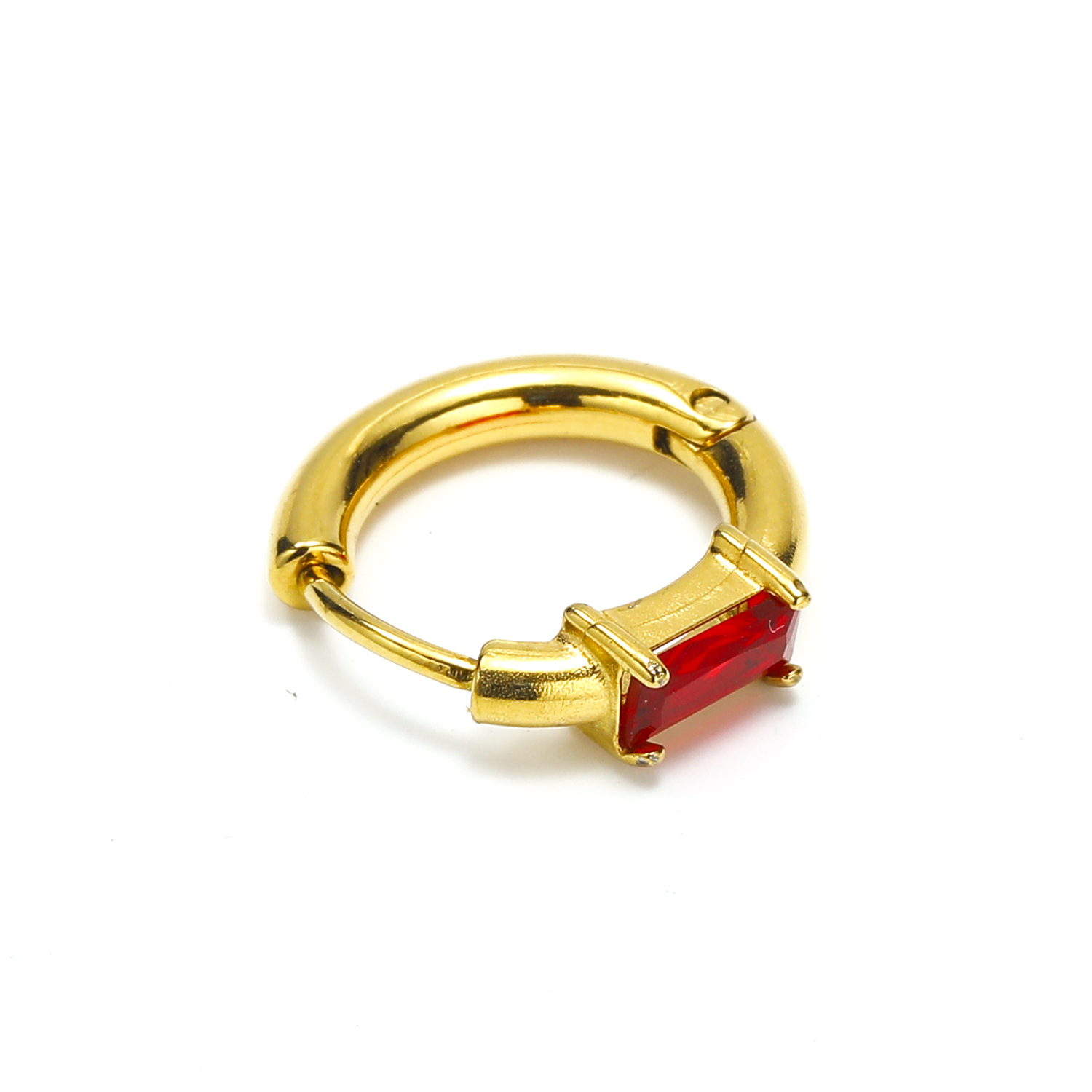 27:Rectangular red zircon